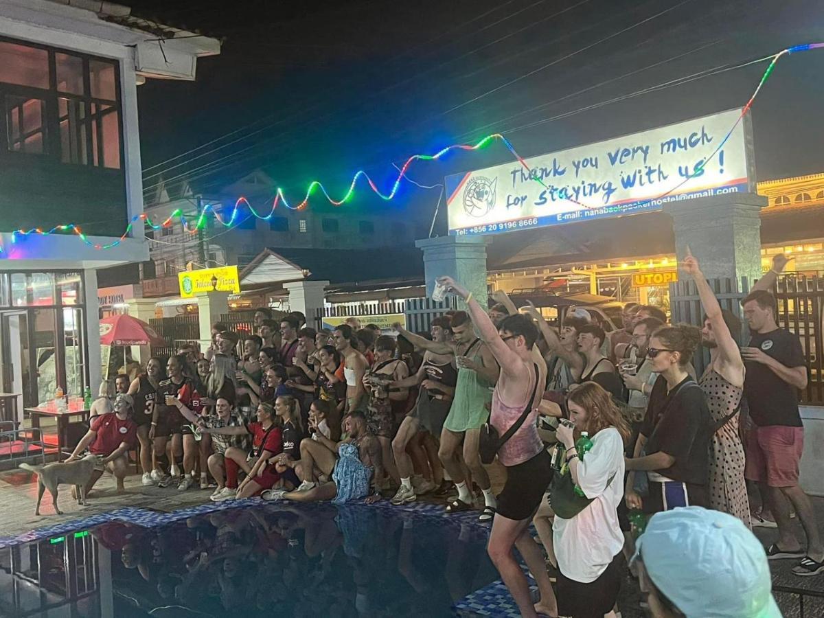 Nana Backpackers Hostel Vang Vieng Esterno foto