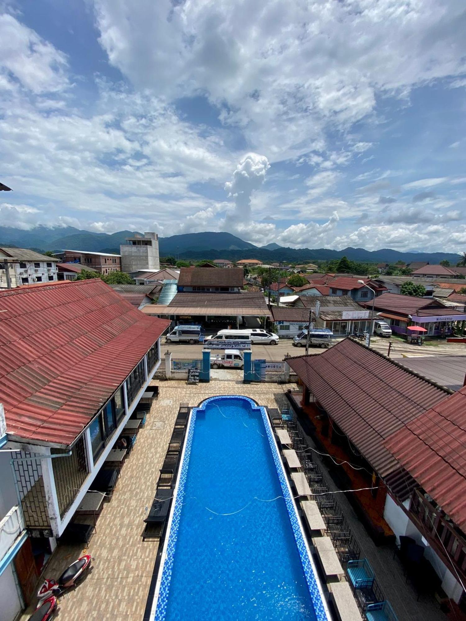 Nana Backpackers Hostel Vang Vieng Esterno foto