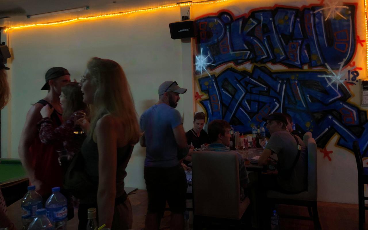 Nana Backpackers Hostel Vang Vieng Esterno foto