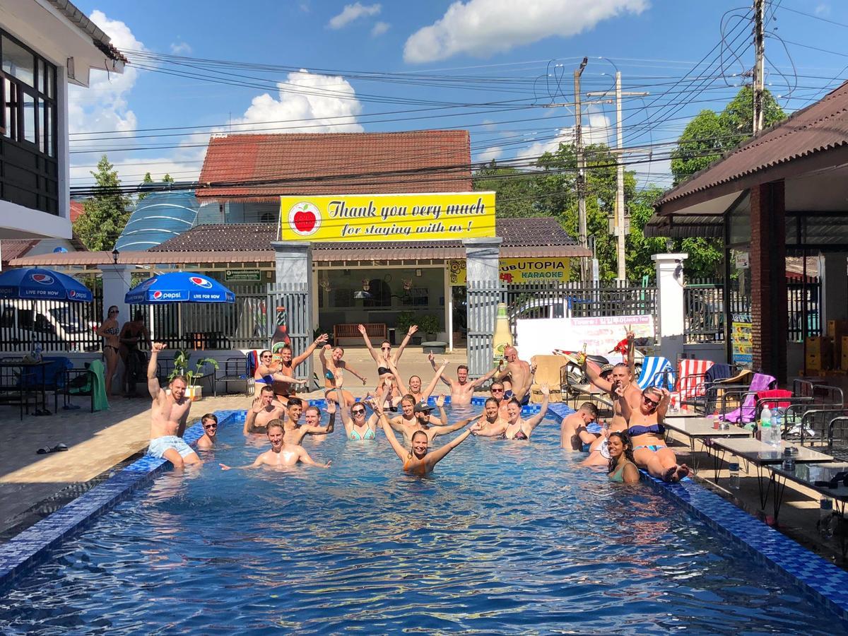 Nana Backpackers Hostel Vang Vieng Esterno foto